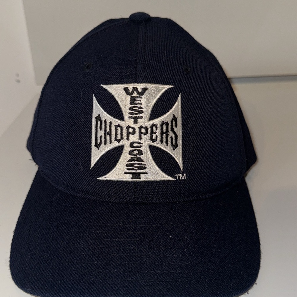 West coast choppers vintage navy blue SnapBack